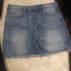 Jean skirt